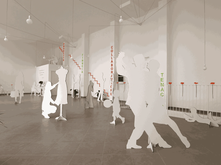 Scénographie en carton