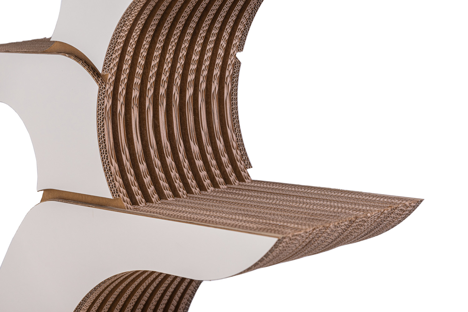 Meuble en carton sur-mesure