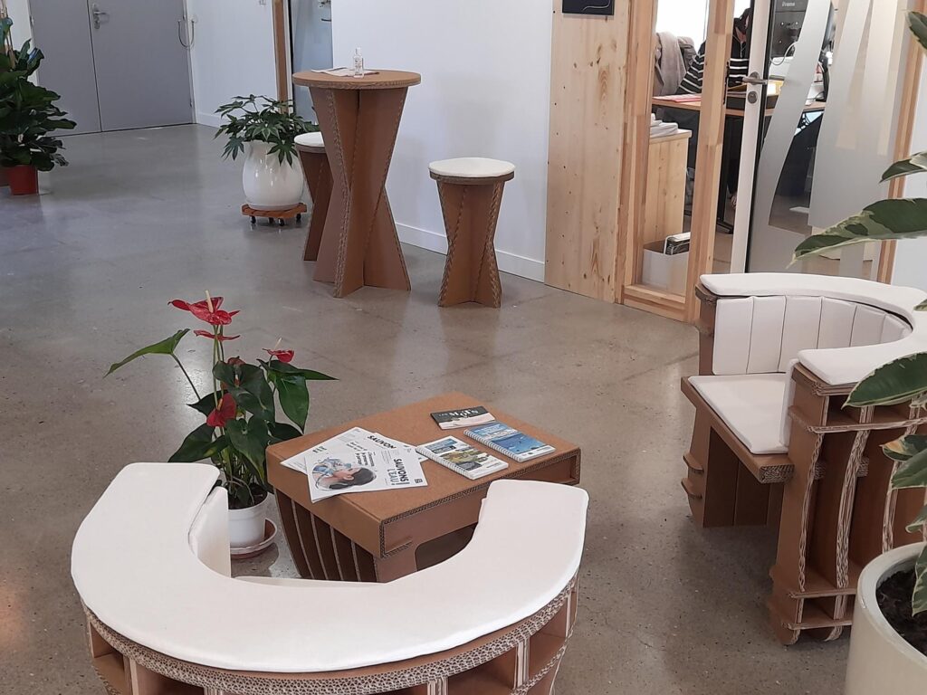 Aménagement de l&rsquo;espace d&rsquo;accueil de l&rsquo;Agence de l&rsquo;eau à Montpellier