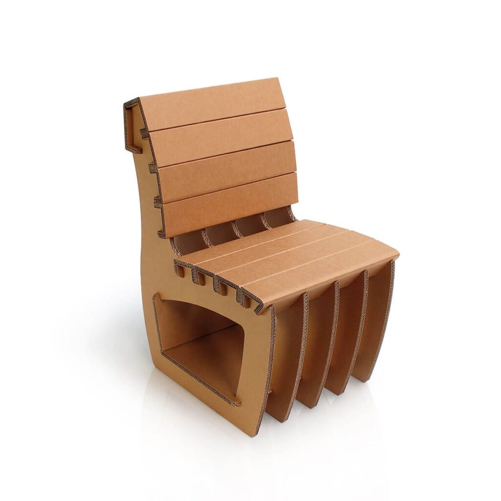 Chaise en carton ALPILLES