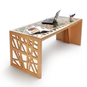 bureau en carton Weisshorn