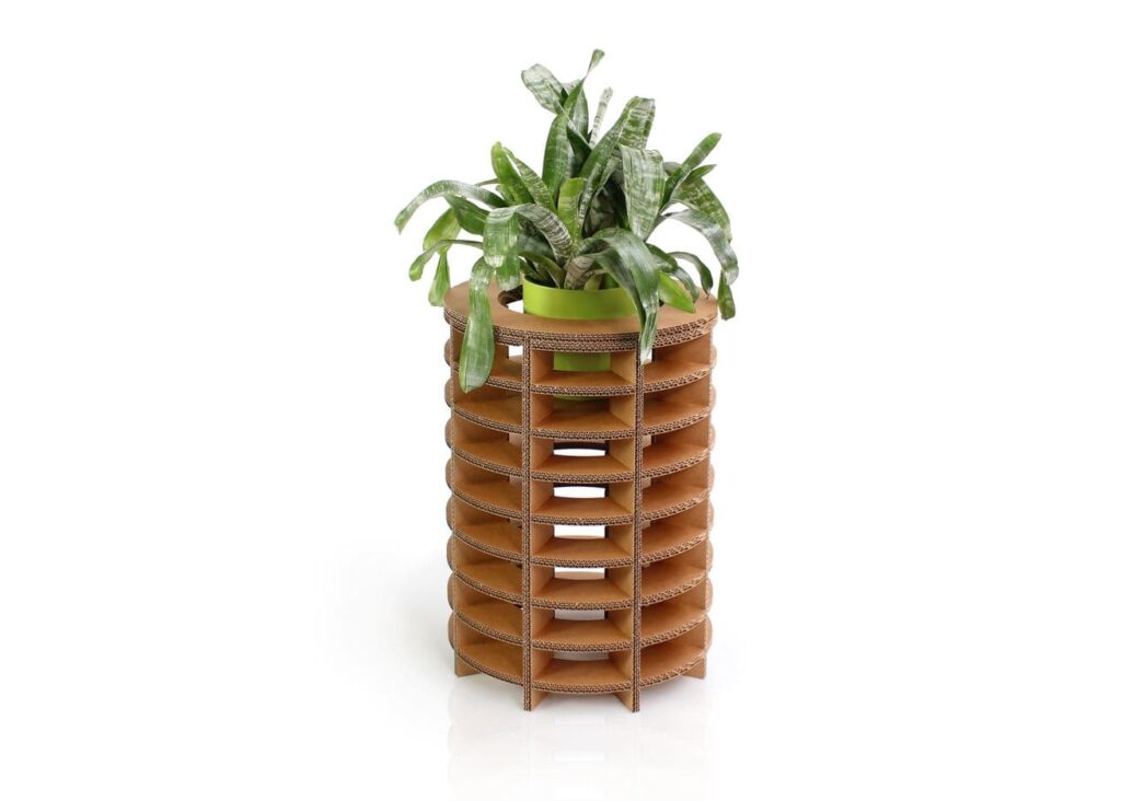 Jardinières en carton