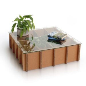 Table basse en carton MARMOLADA