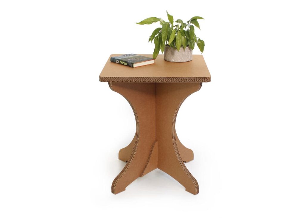 Guéridon en carton TEBOULO