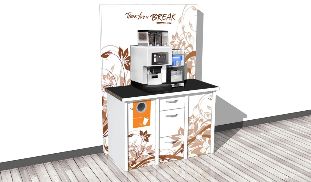 Bar en carton KILIMANJARO - Le Meuble en Carton